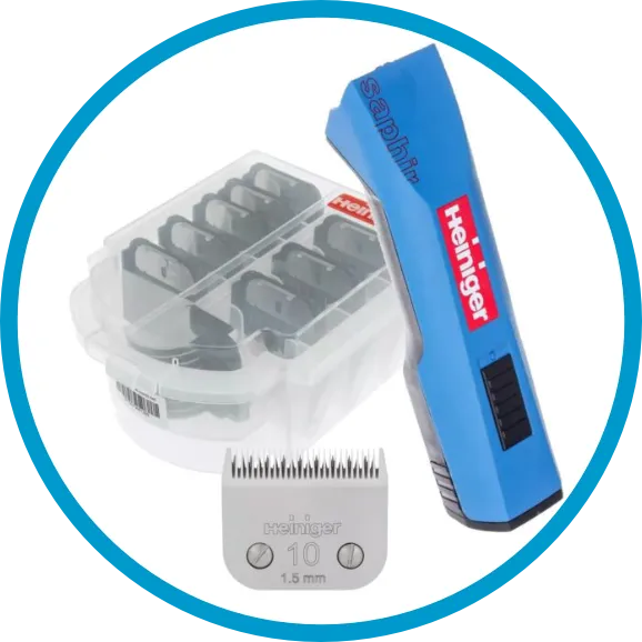 Clippers used on your dog grooming course